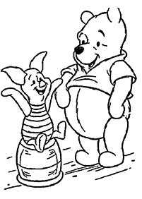 Páginas de Winnie de Poohpara colorear– página 17