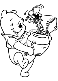 Páginas de Winnie de Poohpara colorear– página 27