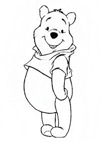 Páginas de Winnie de Poohpara colorear– página 9