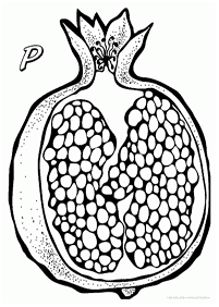 Páginas de frutas para colorear– Página 60