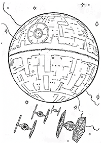 Páginas para colorear de Guerra de las galaxias (Star Wars) - página 77