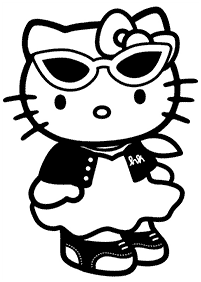 Páginas de HelloKittypara colorear -Página 111