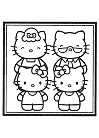 Páginas de HelloKittypara colorear -Página 21