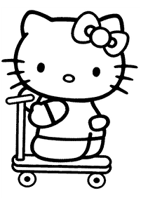 Páginas de HelloKittypara colorear -Página 23