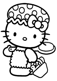 Páginas de HelloKittypara colorear -Página 25