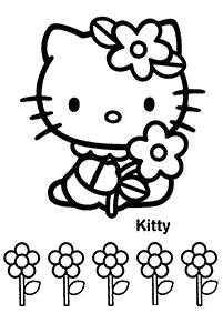 Páginas de HelloKittypara colorear -Página 27