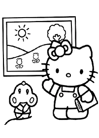 Páginas de HelloKittypara colorear -Página 28