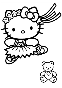 Páginas de HelloKittypara colorear -Página 29