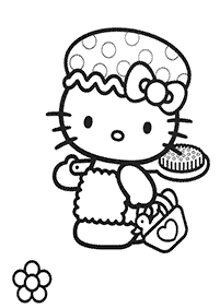 Páginas de HelloKittypara colorear -Página 3