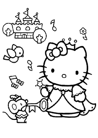 Páginas de HelloKittypara colorear -Página 36