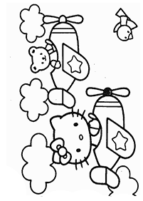 Páginas de HelloKittypara colorear -Página 46