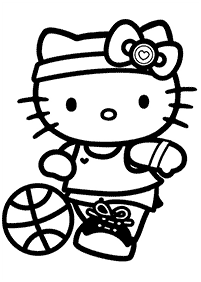 Páginas de HelloKittypara colorear -Página 69