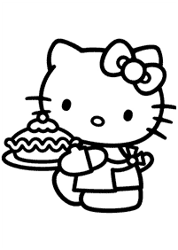 Páginas de HelloKittypara colorear -Página 73