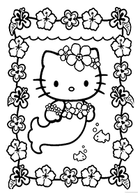 Páginas de HelloKittypara colorear -Página 76