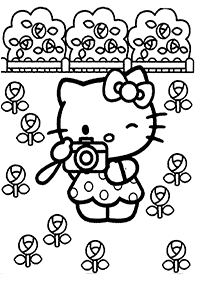 Páginas de HelloKittypara colorear -Página 8