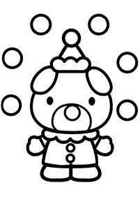 Páginas de HelloKittypara colorear -Página 83