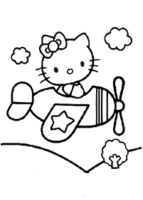 Páginas de HelloKittypara colorear -Página 98