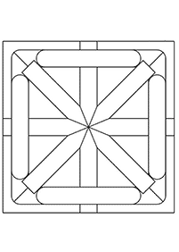 Páginas para colorear de Mandalas simples – Página 58