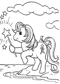 Páginas de Mi Pequeño Ponypara colorear– Página 68
