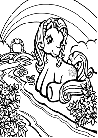 Páginas de Mi Pequeño Ponypara colorear– Página 70
