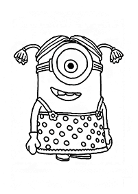 Páginas de Minionspara colorear– Página 14