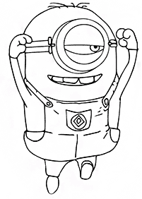 Páginas de Minionspara colorear– Página 16