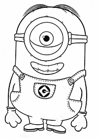 Páginas de Minionspara colorear– Página 33