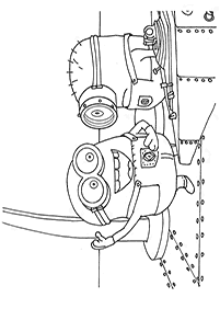 Páginas de Minionspara colorear– Página 57
