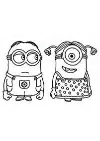 Páginas de Minionspara colorear– Página 82