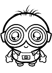 Páginas de Minionspara colorear– Página 84