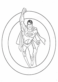 Páginas de Superman para colorear– Página 47