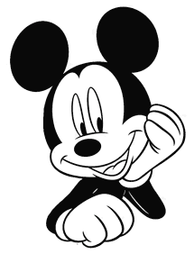 Mickey Mouse – Páginas imprimibles para colorear gratis