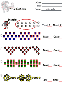 １年生のワークシート - ワークシート54