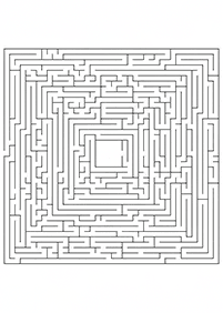 印刷できる迷路 - 迷路141