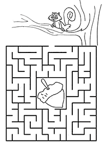 印刷できる迷路 - 迷路20