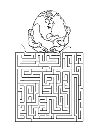 印刷できる迷路 - 迷路27