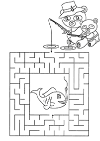 印刷できる迷路 - 迷路28