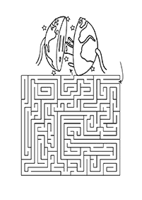 印刷できる迷路 - 迷路67