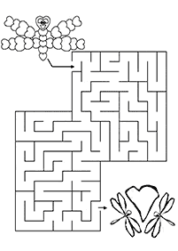 印刷できる迷路 - 迷路8