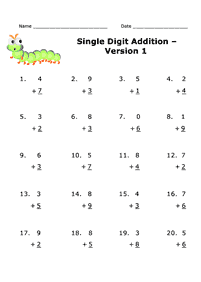 幼稚園のワークシート - ワークシート274