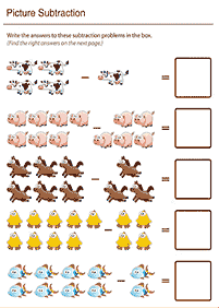 幼稚園のワークシート - ワークシート37