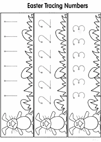 数字のワークシート - ワークシート40