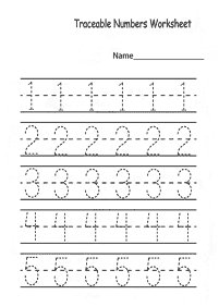 数字のワークシート - ワークシート7