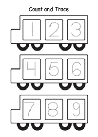 数字のワークシート - ワークシート8