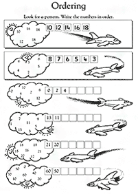 スキップカウント - ワークシート126