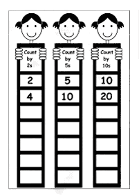 スキップカウント - ワークシート56