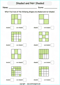 分数ワークシート - ワークシート147