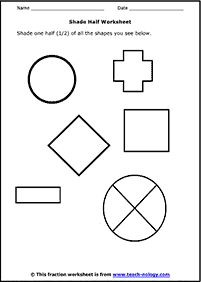 分数ワークシート - ワークシート63