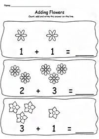 子供向けの簡単な算数 - ワークシート10