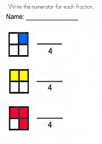 子供向けの簡単な算数 - ワークシート131